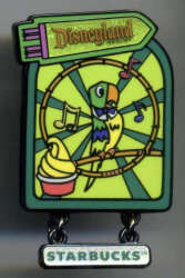 96401 - Starbucks Neon Mystery Series - Disneyland Collection — Juan the Barker Bird - Disneyland Resort alternate image