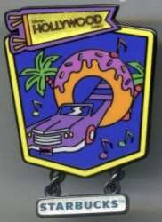 96408 - Starbucks Neon Mystery Series - Hollywood Studios Collection — Rock 'n' Roller Coaster Starring Aerosmith - Walt Disney World alternate image