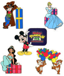 'Mickey's Toontown of Pin Trading - Event Gift Boxed Set — Full Set - WDW'