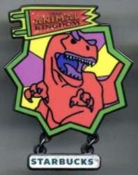 96424 - Starbucks Neon Mystery Series - Animal Kingdom Collection — DINOSAUR - Walt Disney World alternate image