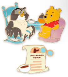 96428 - Winnie the Pooh Hundred Acre Wood Series - Owl’s Winged Wisdom - Pooh and Owl alternate image