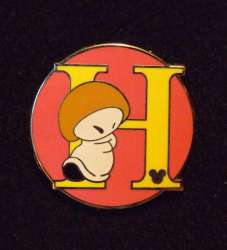 2009 Hidden Mickey - Alphabet - H for Hop Low - WDW