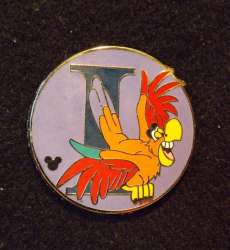 2009 Hidden Mickey - Alphabet - I for Iago - WDW