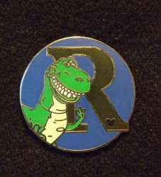 2009 Hidden Mickey - Alphabet - R for Rex - WDW