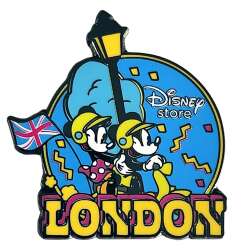 'Disney Store Pin Trading Event 2025 - Rewind to the 90&#039;s - London Mickey and Minnie - DSUK'