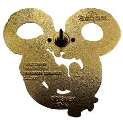 'Fire Breathing Dragons - Mickey Icons - White on Gold - WDI'