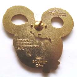 'Fire Breathing Dragons - Mickey Icons - White on Gold - WDI'