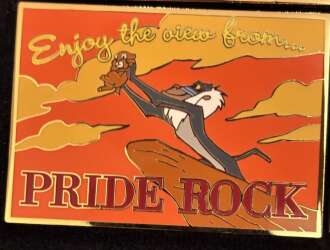 Simba and Rafiki at Pride Rock