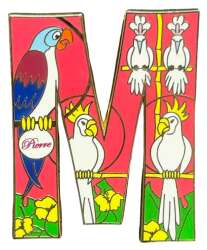 Letter M — Pierre and Showgirl Birds