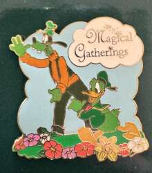 Goofy & Donald Topiary