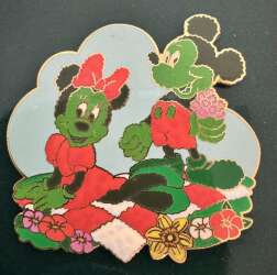 Minnie & Mickey Mouse Topiary
