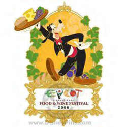 'EPCOT International Food &amp; Wine Festival 2006 - Waiter Goofy - WDW'