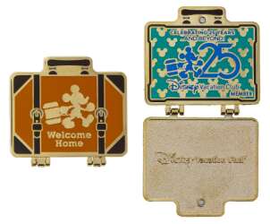 96721 - Disney Vacation Club - 25th Anniversary - Welcome Home Suitcase - Disney Vacation Club alternate image
