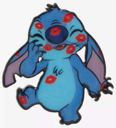 Stitch Covered in Kisses