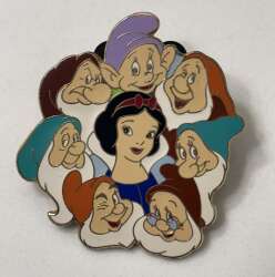 Snow White surrounded by 7 Dwarves- 2001