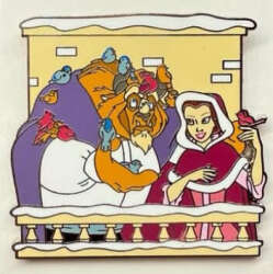 Beauty and the Beast - Winter Beast & Belle with the Birds | PIN 96900