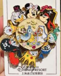 97351 - Shanghai Disneyland Cute Spinners - Mickey & Friends Pirates of the Caribbean Spinner - SDR - Shanghai Disney Resort alternate image