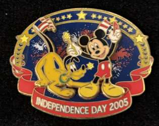 Click to view the Independence Day/4th of July - Mickey and Pluto details
