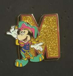 Gold Name - Letter M only