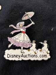 Mary Poppins and Penguins on auction logo