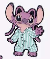 97150 - Loungefly Stitch and Angel Bedtime Blind Box - Angel in PJs Waving - Loungefly alternate image