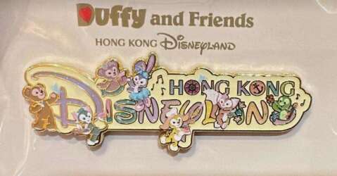 97186 - Duffy and friends - HKDL Duffy and Friends Logo 2025 - Hong Kong Disneyland alternate image