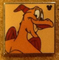 1177 - 2012 Hidden Mickey - Tonal Figment - Orange Figment - Walt Disney World alternate image