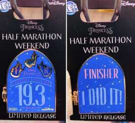 'runDisney: Princess Half-Marathon Weekend - Fairytale Challenge 2020 - 19.3 Miles - I Did It! The Good Fairies (Flora, Fauna &amp; Merryweather) - WDW'