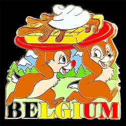 'Epcot International Food &amp; Wine Festival 2015 - Passport to Flavor Booster Chip and Dale ONLY - WDW'