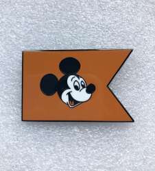 Click to view the Opening Day Inspired Souvenir Framed Set — Mickey Flag ONLY details