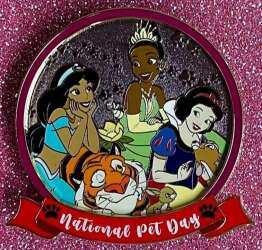 97545 - Disney Employee Center - National Pet Day - Jasmine, Tiana & Snow White - Disney Employee Center alternate image