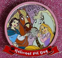 97546 - Disney Employee Center - National Pet Day - Belle & Rapunzel - Disney Employee Center alternate image