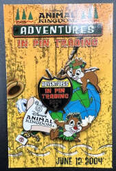'Adventures in Pin Trading - Chip and Dale Adventure - WDW'