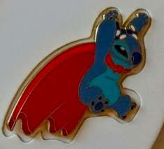 Stitch Jumping with Cape to the Left
