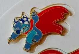 Stitch Jumping with Cape to the Right