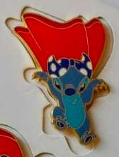 Stitch Jumping with Cape Above
