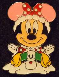 Click to view the Characters with Snowman - Minnie Mouse details