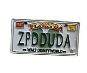 97822 - 2007 Hidden Mickey - Florida License Plates - ZPDDUDA - Walt Disney World alternate image