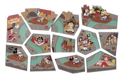 Attraction Mystery Map Puzzles: Pirates of the Caribbean (WDW) - Unopened Box - WDW