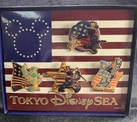 Mickey, Minnie, Donald and Daisy as New York icons