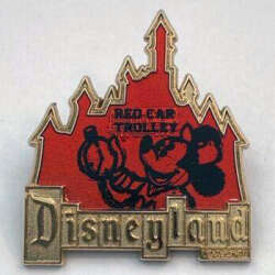 Red Car Trolley Mickey