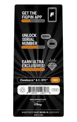 97966 - FiGPiN - Star Wars: Empire Strikes Back - Chewbacca & C-3PO (1823) - FiGPiN alternate image