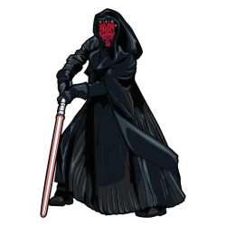 97967 - FiGPiN - Star Wars: The Phantom Menace - Darth Maul (1735) - FiGPiN alternate image