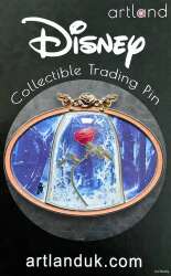 98134 - Guy Vasilovitch Beauty and the Beast Oval Collection - Enchanted Rose - Artland / ACME alternate image