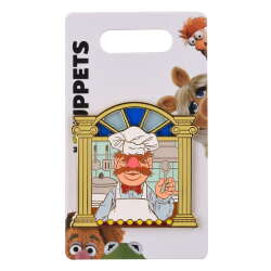 98188 - Disney Pins Blog (DPB) Exclusives: The Muppets Stained Glass Pin Series - Swedish Chef - Disney Licensed alternate image