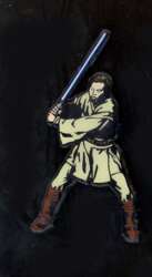 Star Wars Lightsaber Set - Obi Wan - LFLY