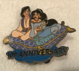 98271 - Aladdin 10th Anniversary - ( Aladdin and Jasmine ) - Disney Auctions alternate image
