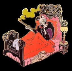 'Cruella De Vil - Cruella smoking in bed - DA'