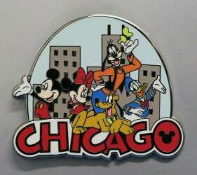 Click to view the Mickey and Friends Chicago Skyline details