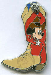 Mickey Mouse Cowboy Boot
